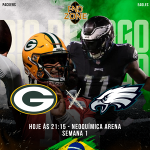 NFL NO BRASIL!! ONDE ASSISTIR AO VIVO PACKERS X EAGLES!